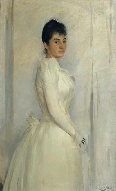 Porträt von Montserrat Carbó von Ramon Casas i Carbo